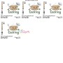 Love Cooking Kitchen Embroidery Design Pattern