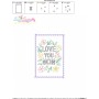 Mother's Day Cardstock Embroidery Design - Love You Mom
