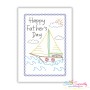 Father's Day Greeting Cards Cardstock Embroidery Design Bundle