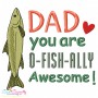 Father's Day Embroidery Design Bundle