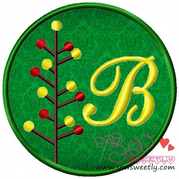 Christmas Font Letter-B-1
