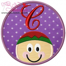 Christmas Font Letter-C-1