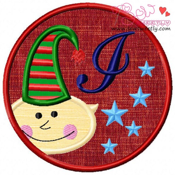 Christmas Font Letter-I-1