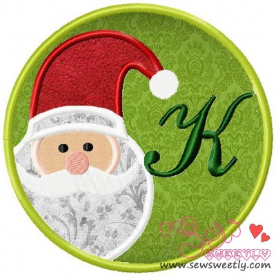 Christmas Font Letter-K