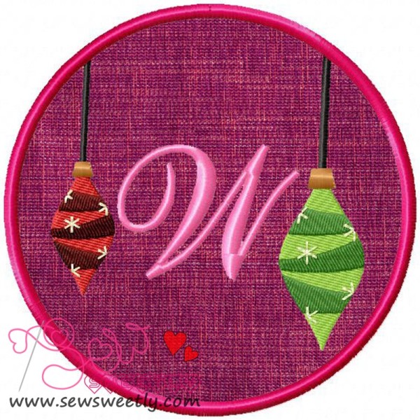 Christmas Font Letter-W-1