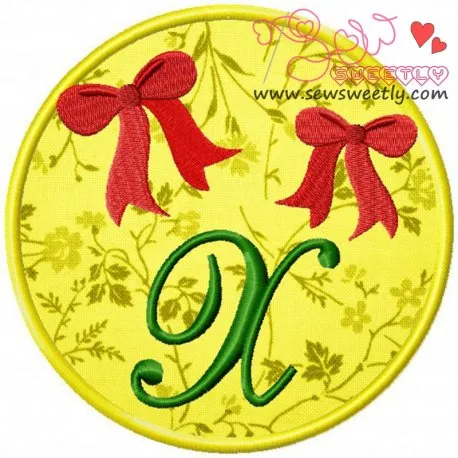 Christmas Font Letter-X-1
