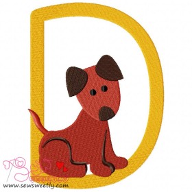 Animal Letter-D- Dog-1