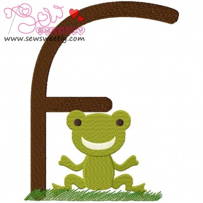 Animal Letter-F- Frog
