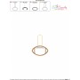 Football Key Fob In The Hoop Embroidery Design Pattern-1