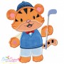 Golf Animals Applique Design Bundle