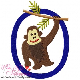 Animal Letter-O- Orang Utan-1