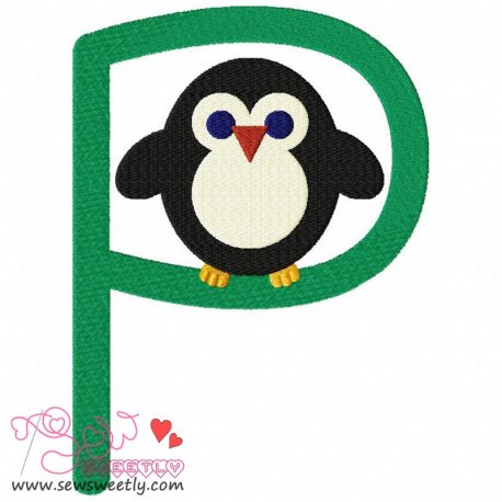 Animal Letter-P- Penguin-1