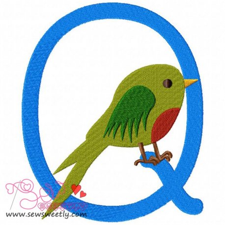 Animal Letter-Q- Quetzal