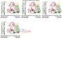 Christmas Mushroom House 8 Applique Design