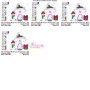 Christmas Mushroom House 3 Applique Design