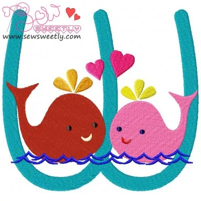 Animal Letter-W- Whale-1
