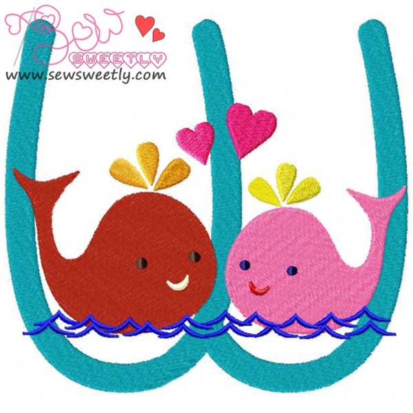 Animal Letter-W- Whale-1