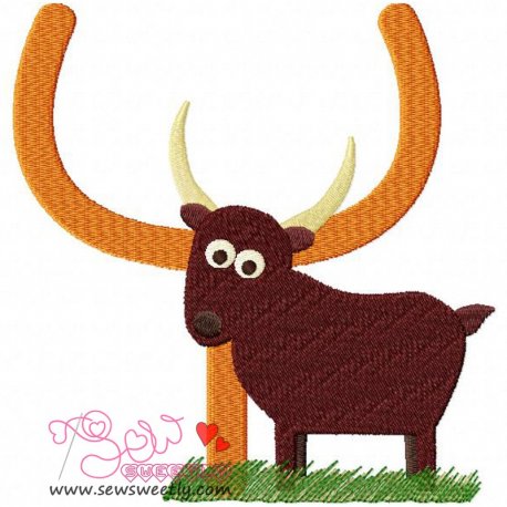 Animal Letter-Y- Yak