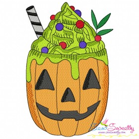 Halloween Drink-7 Embroidery Design Pattern