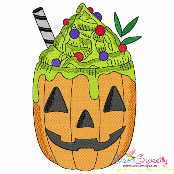 Halloween Drink-7 Embroidery Design Pattern