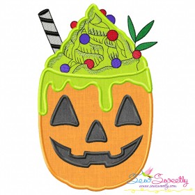 Halloween Drink-7 Applique Design Pattern