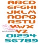 Beware Embroidery Font Set-1
