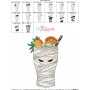 Halloween Drink-5 Embroidery Design Pattern