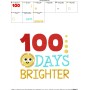 100 Days Brighter Applique Design Pattern