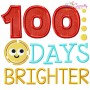 100 Days Brighter Applique Design Pattern