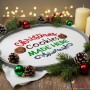 Christmas Cookies Made Here Embroidery Design