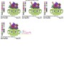Halloween Drink-3 Embroidery Design Pattern