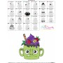 Halloween Drink-3 Embroidery Design Pattern