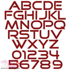 Good Times Embroidery Font Set-1