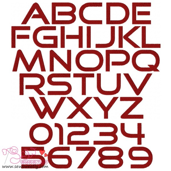 Good Times Embroidery Font Set-1