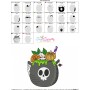 Halloween Drink-1 Embroidery Design Pattern