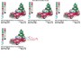 Vintage Christmas Truck-5 Embroidery Design