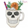 Halloween Drinks Machine Embroidery Design Bundle