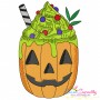 Halloween Drinks Embroidery Design Bundle