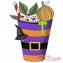 Halloween Drinks Embroidery Design Bundle