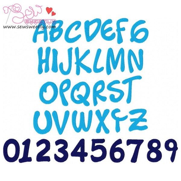 Timotheos Embroidery Font Set-1