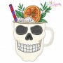 Halloween Drinks Applique Embroidery Design Bundle