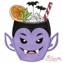Halloween Drinks Applique Design Bundle