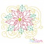 Quick Stitch Christmas Filigree Machine Embroidery Design Bundle
