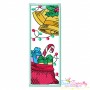 Christmas Bookmark Bells ITH Embroidery Design