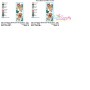 Christmas Bookmark Gingerbread ITH Embroidery Design