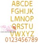 Rope Embroidery Font Set-1
