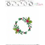 Christmas Wreath-9 Machine Embroidery Design