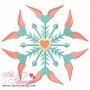 Angel Snowflake Embroidery Design Pattern-1