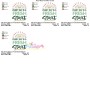 Every Day Is a Fresh Start Motivational Quote Embroidery Design
