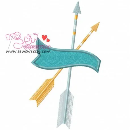 Ethnic Arrows-3 Applique Design Pattern-1